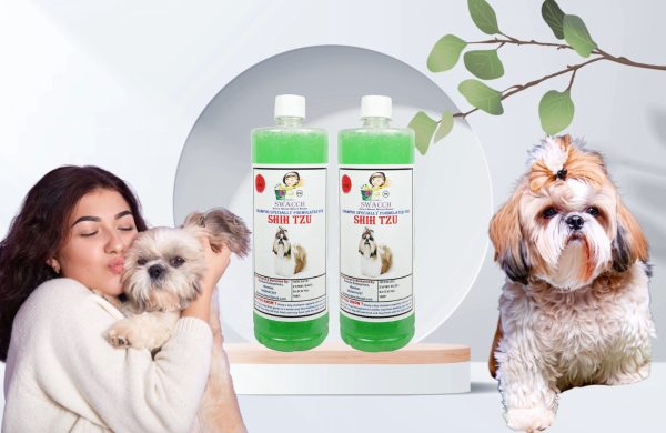 Shih Tzu Dog Shampoo (1 Litre) (Pack of 2) Neem Alovera - Image 2