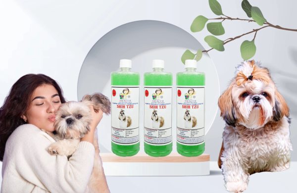 Shih Tzu Dog Shampoo (1 Litre) (Pack of 3) Neem Alovera