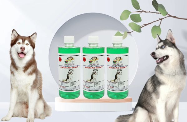 Siberian Husky Dog Shampoo (500ml) (Pack of 3) Neem Alovera