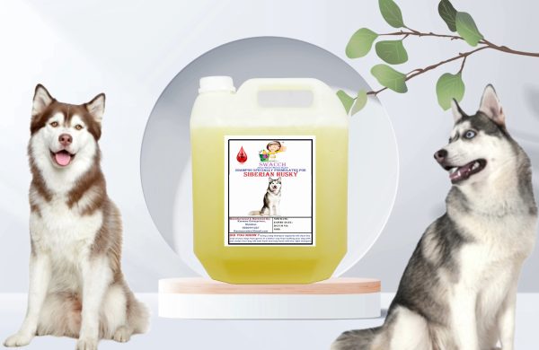 Siberian Husky Dog Shampoo (10 Litre) Lemon