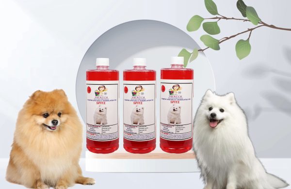 Spitz Dog Shampoo (1 Litre) (Pack of 3) Strawberry