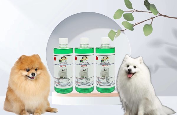 Spitz Dog Shampoo (500ml) (Pack of 3) Neem Alovera