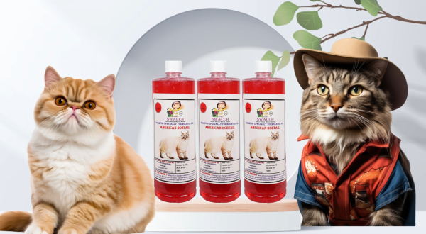 American Bobtail Cat Shampoo (1 Litre) (Pack of 3) Jasmine