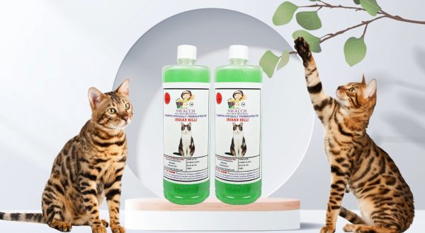 Indian Billi Shampoo (1 Litre) (Pack of 2) Neem Alovera