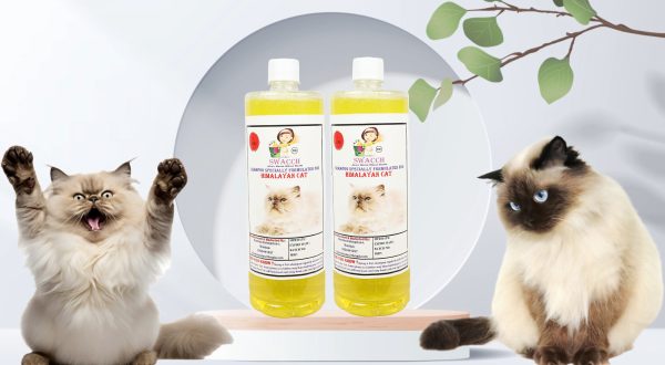 Himalayan Cat Shampoo (1 Litre) (Pack of 2) Lemon