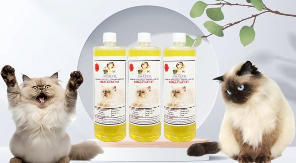 Himalayan Cat Shampoo (1 Litre) (Pack of 3) Lemon