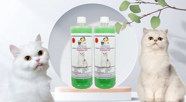 Persian Cat Shampoo (1 Litre) (Pack of 2) Neem Alovera
