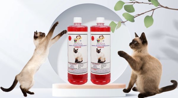Siamese Cat Shampoo (1 Litre) (Pack of 2) Jasmine