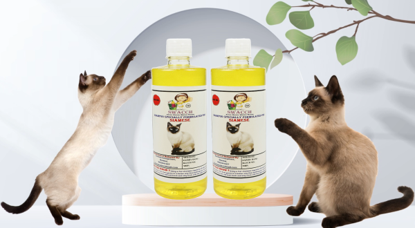 Siamese Cat Shampoo (500ml) (Pack of 2) Lemon