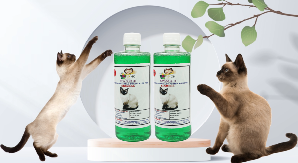 Siamese Cat Shampoo (500ml) (Pack of 2) Neem Alovera
